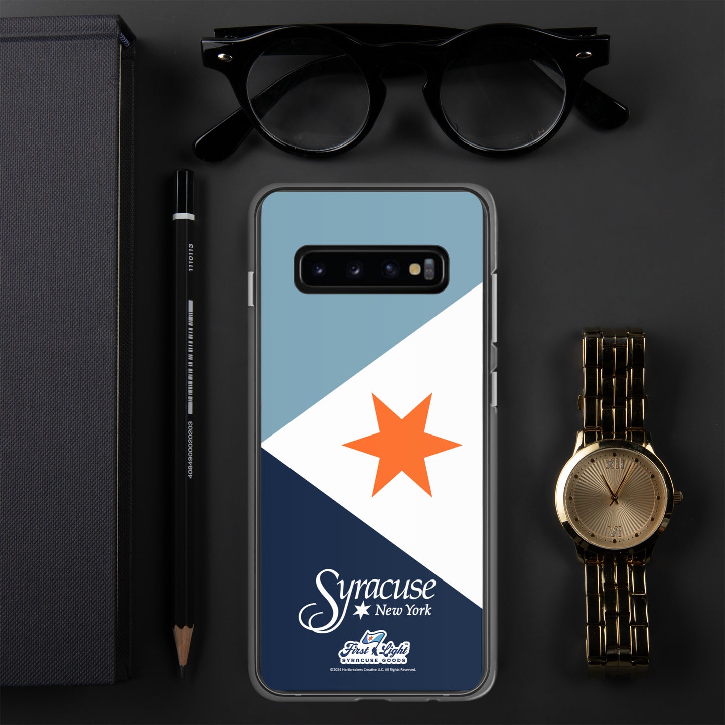 City Flag Syracuse Samsung Clear Case