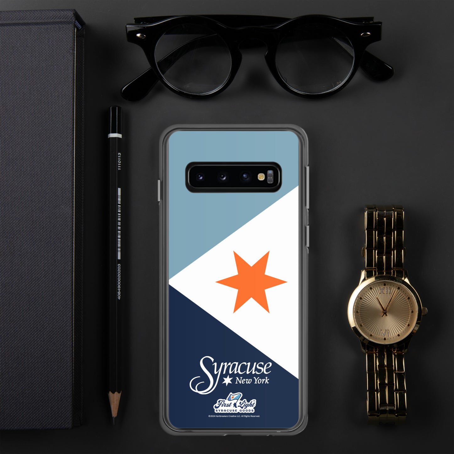 City Flag Syracuse Samsung Clear Case