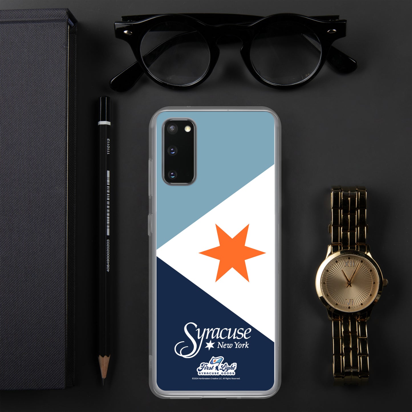 City Flag Syracuse Samsung Clear Case
