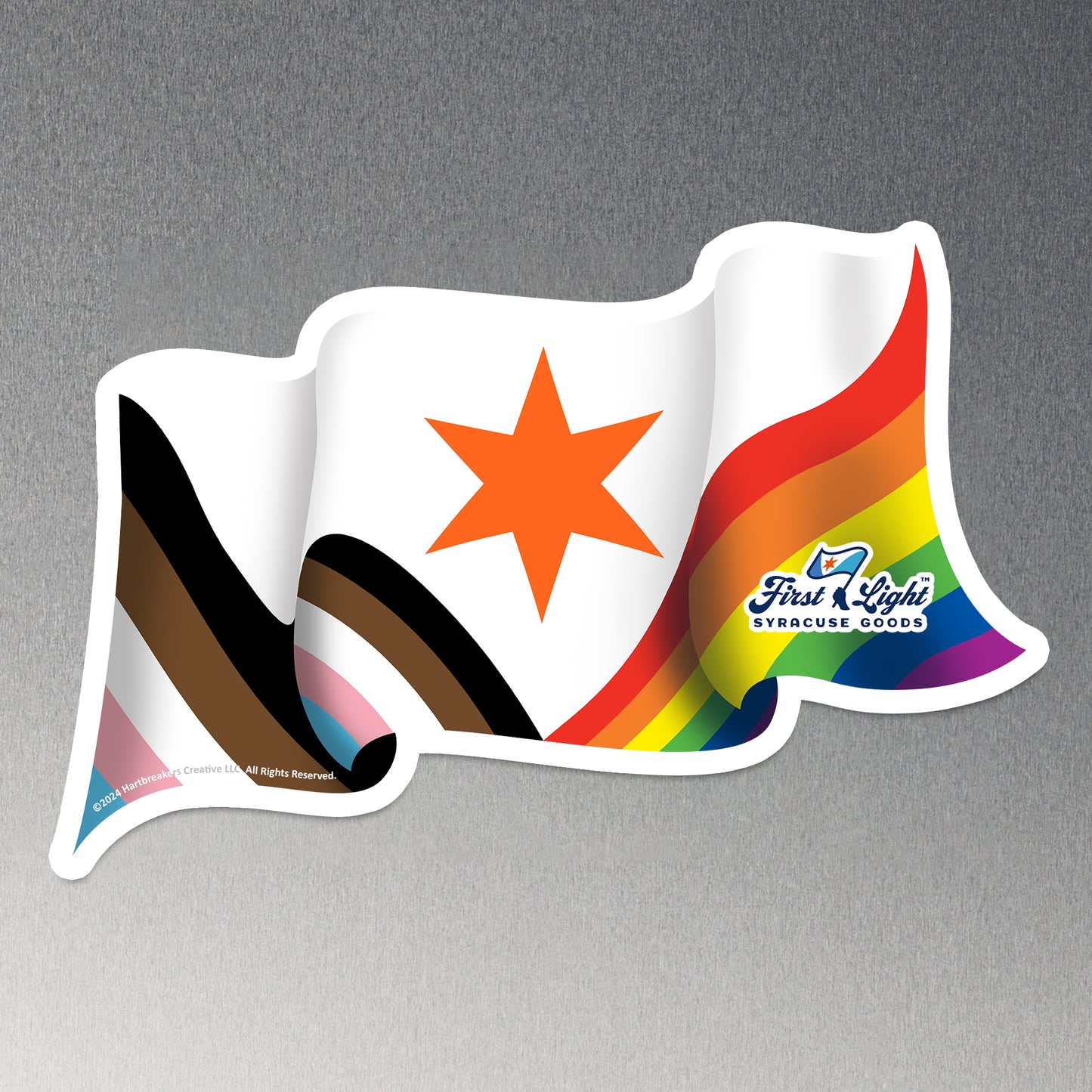 Syracuse City Flag Magnet (Pride)