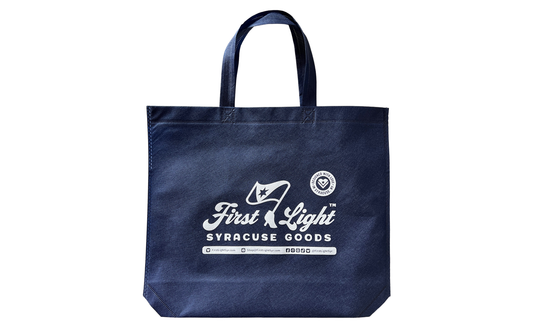 Non-Woven Shopping Bag (First Light Syracuse Goods Logo)