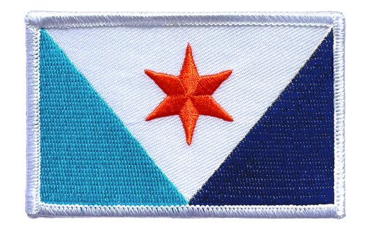 Classic First Light Syracuse City Flag Stick-On Patch