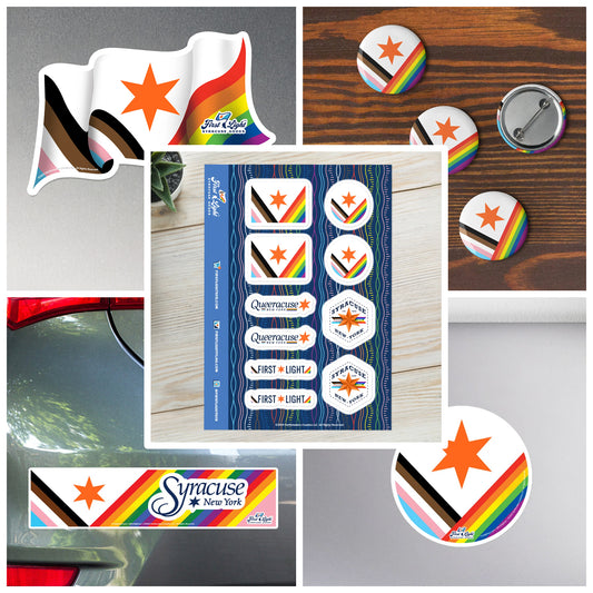 Syracuse City Flag Accessories Bundle (Pride)