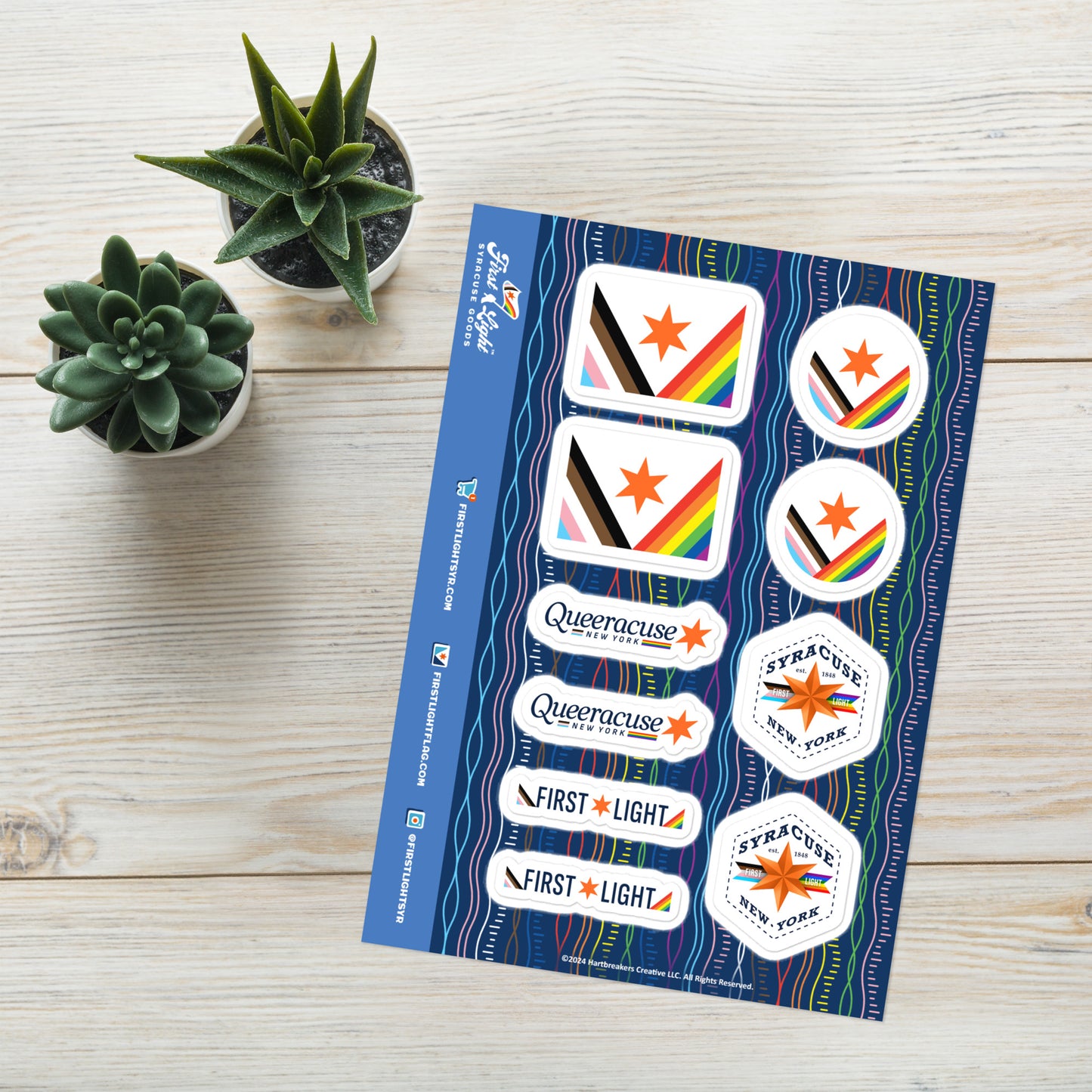 Syracuse Stickers Sheet (Pride)