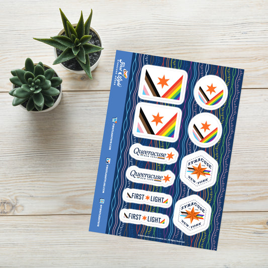 Syracuse Stickers Sheet (Pride)